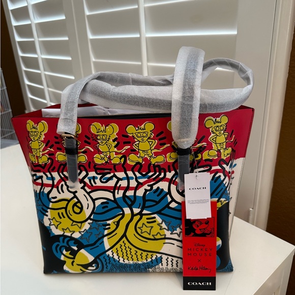 Coach Keith Haring Tote Bag RARE Coach X Keith Haring Tote Bag